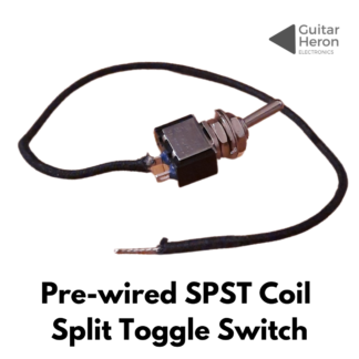 Pre-wired-SPST-Coil-Split-Toggle-Switch